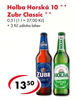 CBA Holba Horská 10 Zubr Classic nabídka