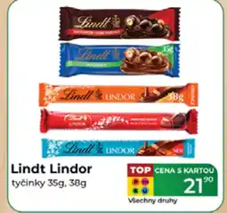 Tamda Foods Lindt Lindor tyčinky nabídka