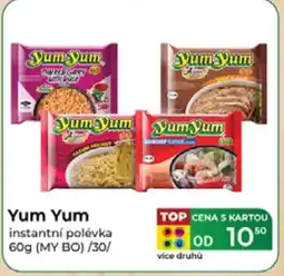 Tamda Foods Yum Yum instantní polévka nabídka