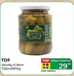 Tamda Foods TDF okurky nabídka