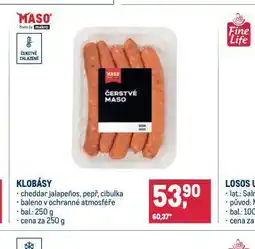 Makro Klobásy nabídka