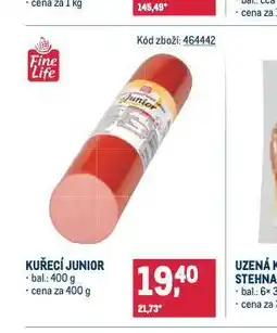 Makro Kuřecí junior nabídka