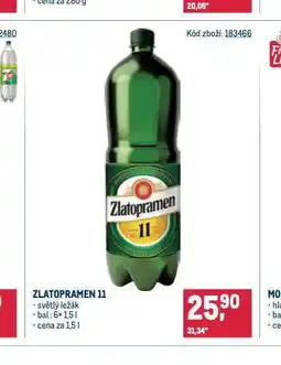 Makro Pivo zlatopramen 11 nabídka
