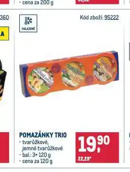 Makro Pomazánky trio nabídka