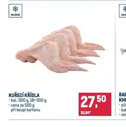 Makro Kuřecí křídla nabídka