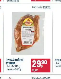 Makro Uzená kuřecí stehna nabídka
