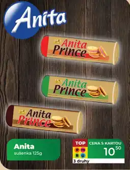 Tamda Foods Anita sušenka nabídka