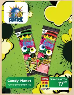 Tamda Foods Candy Planet kyselý jedlý papír nabídka