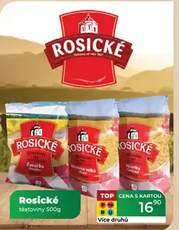 Tamda Foods Rosické těstoviny nabídka