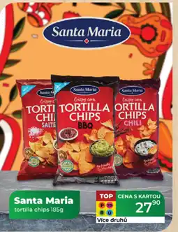 Tamda Foods Santa Maria tortilla chips nabídka