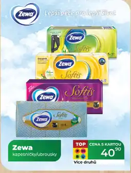 Tamda Foods ZEWA kapesníčky/ubrousky nabídka