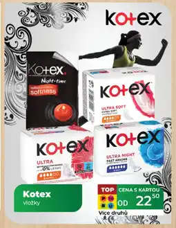 Tamda Foods Kotex vložky nabídka