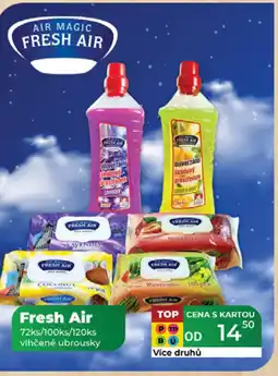 Tamda Foods Fresh Air vlhčené ubrousky nabídka