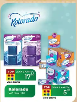 Tamda Foods Kolorado WC blok refill nabídka