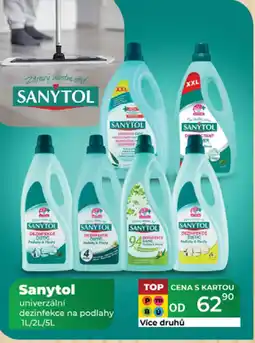 Tamda Foods SANYTOL univerzální dezinfekce na podlahy nabídka
