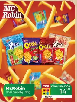 Tamda Foods McRobin Opss hranolky nabídka