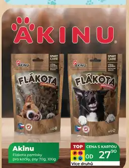 Tamda Foods AKINU Flákota pamlsky pro kočky, psy nabídka