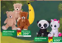 Tamda Foods Plush Friends banán plyšový, Friends medved nabídka