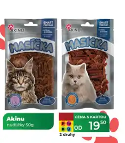 Tamda Foods AKINU nudličky nabídka