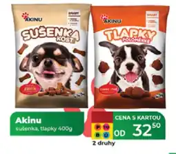 Tamda Foods AKINU sušenka, tlapky nabídka