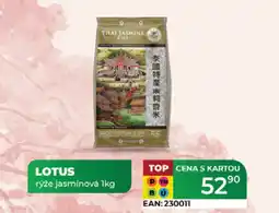 Tamda Foods Lotus rýže jasmínová nabídka