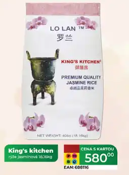 Tamda Foods King's kitchen rýže jasmínová nabídka
