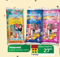 Tamda Foods Polaretti vodové zmrzliny nabídka