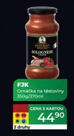 Tamda Foods FJK Omáčka na těstoviny nabídka
