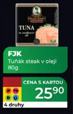 Tamda Foods FJK Tuňák steak v oleji nabídka
