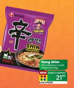 Tamda Foods Nong Shim Shin Ramyun nudle Tomyum nabídka