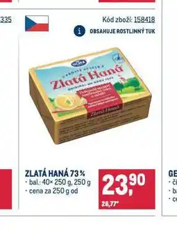 Makro Zlatá haná 73% nabídka