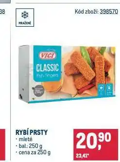 Makro Rybí prsty nabídka