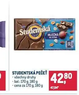Makro Orion studentská pečeť nabídka