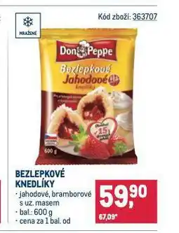 Makro Bezlepkové knedlíky nabídka