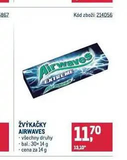 Makro Žvýkačky airwives nabídka