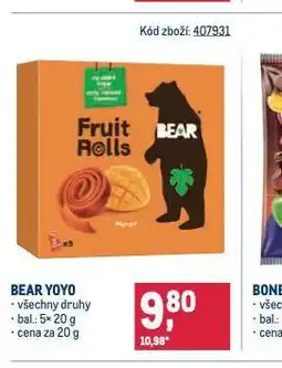 Makro Bear yoyo nabídka