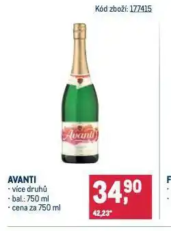Makro Avanti nabídka