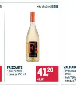 Makro Frizzante nabídka