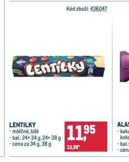 Makro Lentilky nabídka
