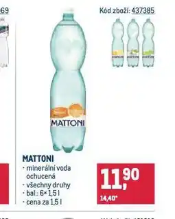 Makro Mattoni ochucená nabídka