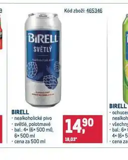 Makro Birell nabídka