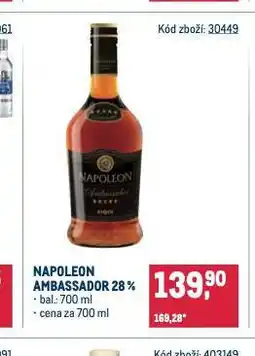Makro Napoleon ambassador nabídka