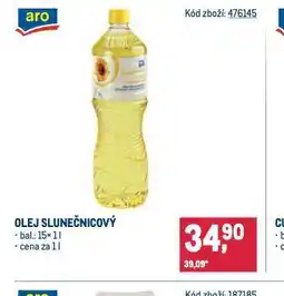 Makro Olej slunečnicový nabídka