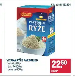 Makro Vitana rýže parboiled nabídka