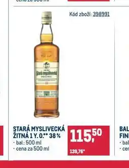 Makro Stará myslivecká žitná nabídka