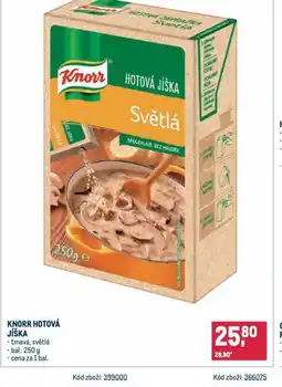 Makro Knorr hotová jíška nabídka
