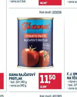 Makro Giana rajčatový protlak nabídka
