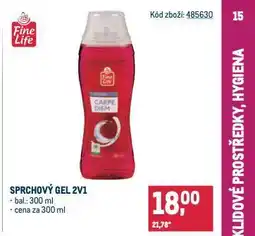 Makro Sprchový gel nabídka