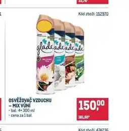 Makro Glade osvěžovač vzduchu nabídka