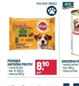Makro Pedigree kapsičky pro psy nabídka